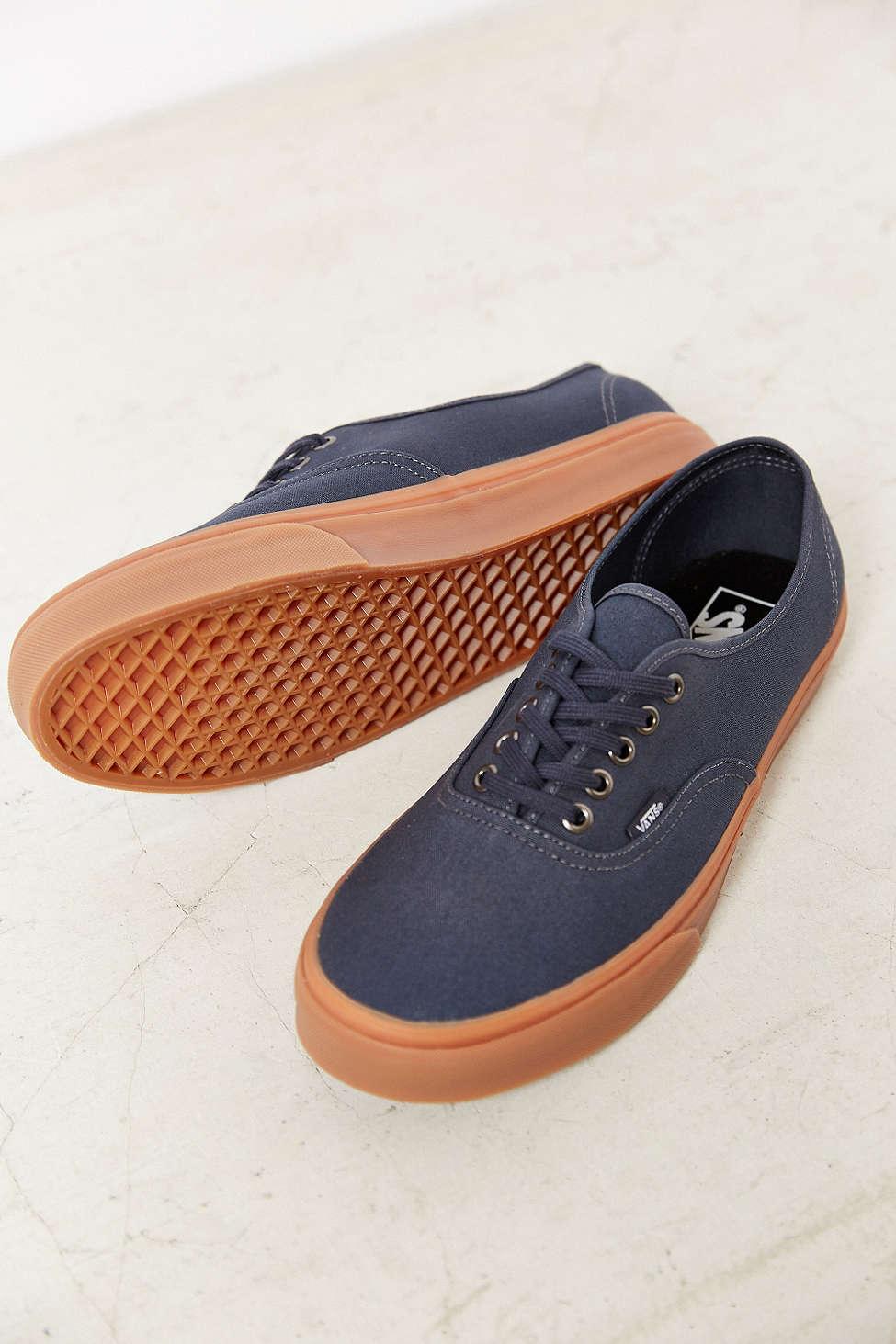 Vans schaltzug gum sole navy
